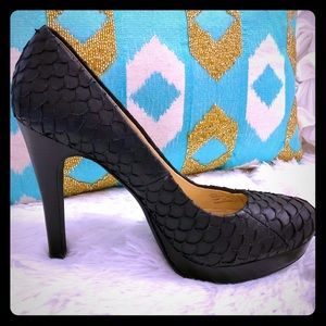 Calvin Klein Black Kendall Heels.